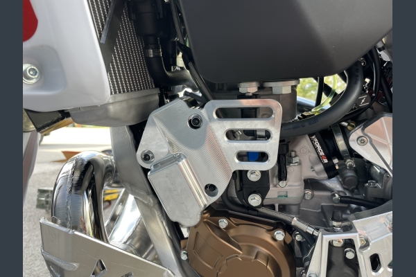 Exhaust valve cover for Fantic XE 300