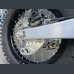 Rear brake disc guard for Fantic XE 300.