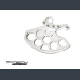 Front brake disc guard for KTM Husqvarna 2016-2025 and Gasgas 2021-2025.