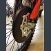 Front brake disc guard for KTM Husqvarna 2016-2025 and Gasgas 2021-2025.