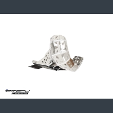 Skid plate with exhaust guard and plastic bottom for Husqvarna TE 2020-2023 and Gasgas 250, 300 2021-2023