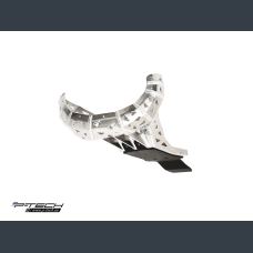 Skid plate with exhaust guard with plastic bottom for KTM SX/XC, Husqvarna TC/TX 250, 300 2023 