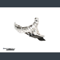 Skid plate with exhaust guard with plastic bottom for KTM EXC/XC-W, Husqvarna TE 250, 300 2024.