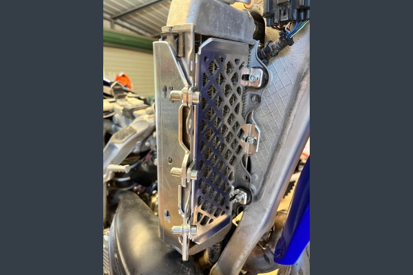 Yamaha radiator guard kit.